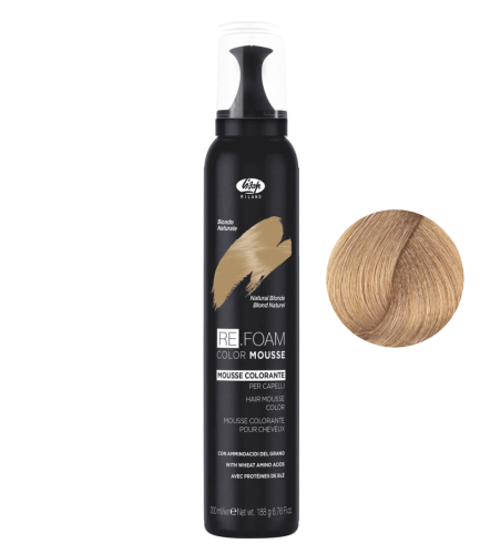 Lisap refoam Pianka koloryzująca do włosów naturalny blond 200ml