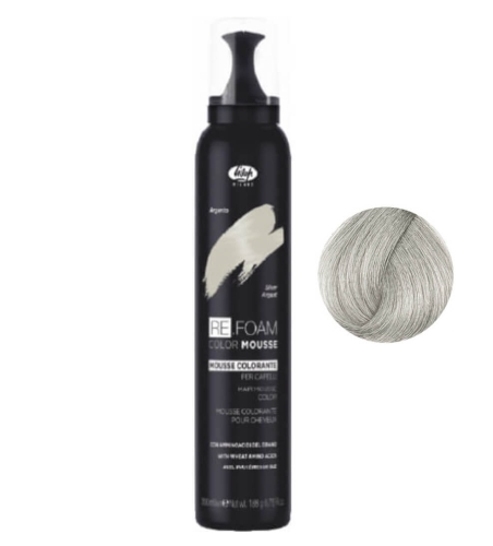 Lisap refoam Pianka koloryzująca do włosów srebrna 200ml