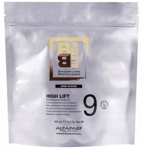 Rozjaśniacz do 9 tonów ALFAPARF BB High Lift 400g