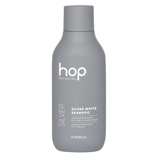 Montibello hop silver white Szampon do włosów platynowych i siwych 300ml