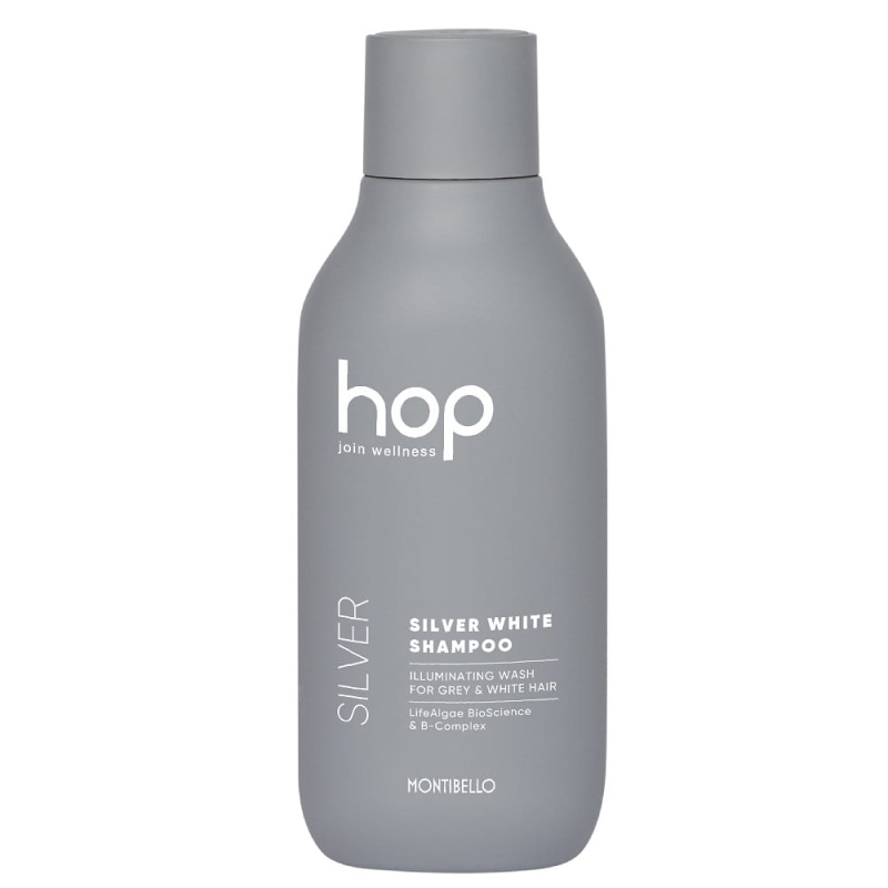 Montibello hop silver white Szampon do włosów platynowych i siwych 300ml