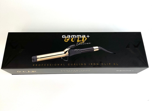 Gamma piu Lokówka do włosów iron clip xl gold 25mm