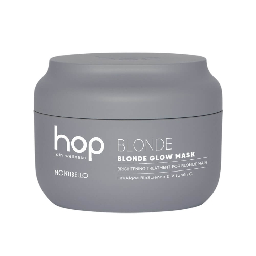 Montibello hop blonde glow Maska rozświetlająca do włosów blond 200ml 