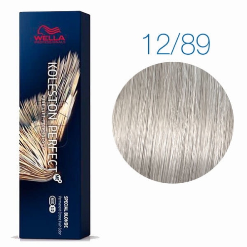 Wella koleston perfect me Farba do włosów 12/89 special blond perłowo grafitowy 60ml