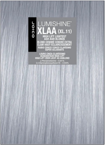 Joico lumishine Farba do włosów z kompleksem odbudowującym argiplex XLAA/XL.11 rozjaśniający podwójny popielaty blond - farba do końcówek 74ml