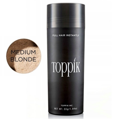 Toppik Keratynowe mikrowłókna zagęszczające do włosów 55g średni blond