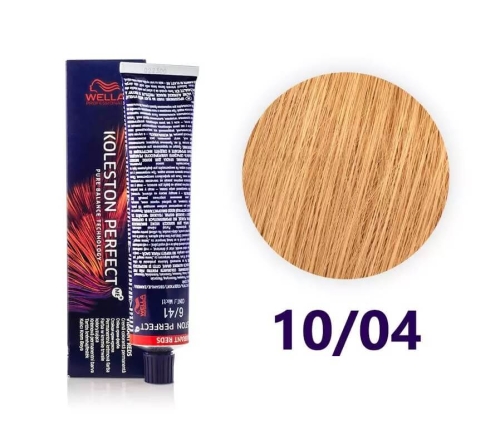 Wella koleston perfect me Farba brzoskwiniowa do włosów 60ml 10/04