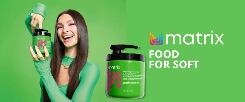 Matrix food for soft Maska intensywnie nawilżająca do włosów 500ml