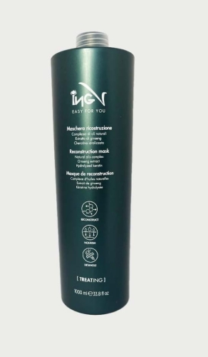 ING Maska do włosów po zabiegach chemicznych o kwaśnym pH 1000ml