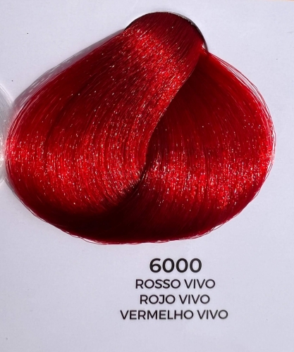 Yellow Color Farba do włosów 6000 Intensywna czerwień 100ml
