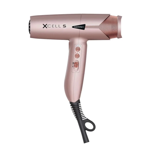 Gamma+ Xcell S rose gold Ultra lekka suszarka do włosów różowe złoto