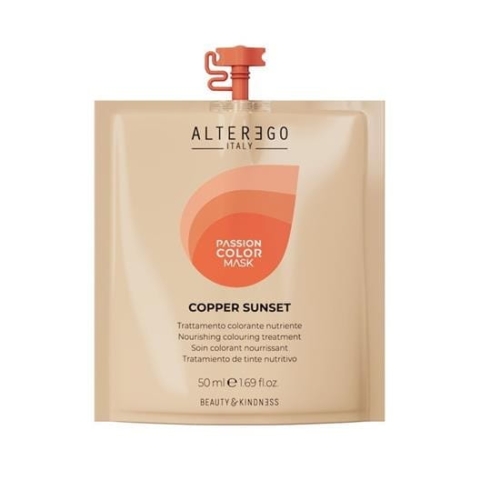 Alter ego passion copper sunset Maska koloryzująca do włosów miedziana 50ml