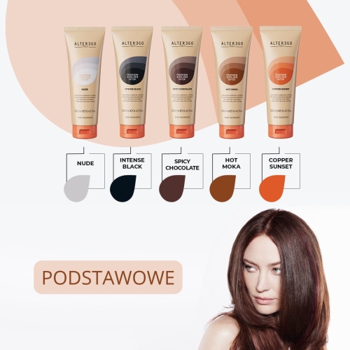 Alter ego passion spicy chocolate Maska koloryzująca do włosów pikantna czekolada 50ml