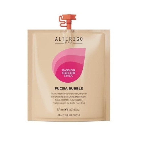 Alter ego passion fucsia bubble Maska koloryzująca do włosów fuksja 50ml