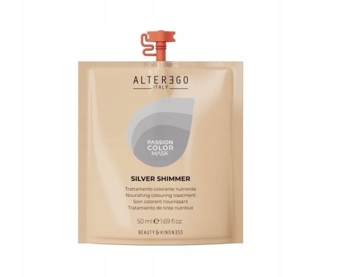 Alter ego passion silver  srebrna  Maska koloryzująca do włosów 50ml