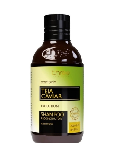 Three therapy teia caviar Szampon odbudowujący po nanoplastii 250ml