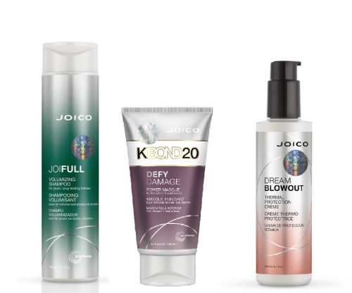 Joico szampon joifull 300ml maska kbond20 150ml dream blowout krem termoochronny 200ml zestaw