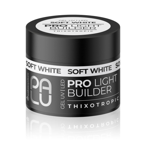 Palu pro light builder gel Żel budujący do paznokci soft white 90g