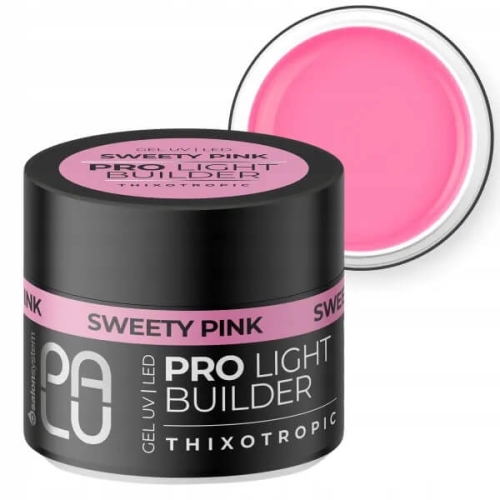 Palu pro light builder gel Żel budujący do paznokci sweety pink 45g