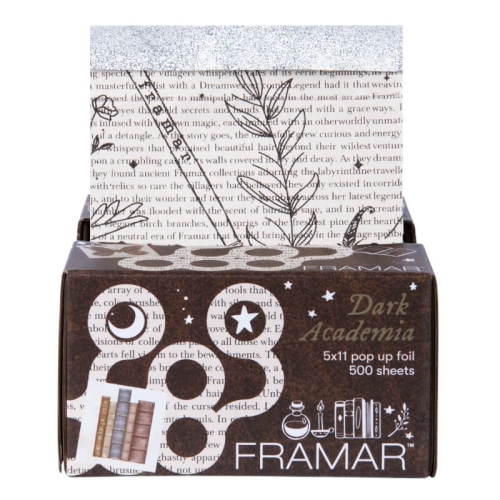Framar dark academia Folia aluminiowa w paskach 500 sztuk