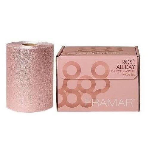 Framar rose Folia aluminiowa ryflowana w rolce
