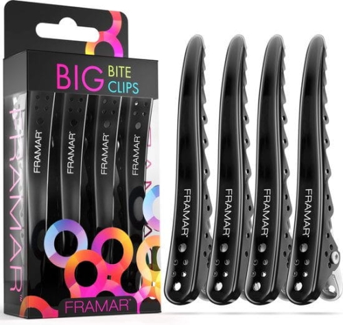 Framar big bite Klipsy do włosów 4 sztuki