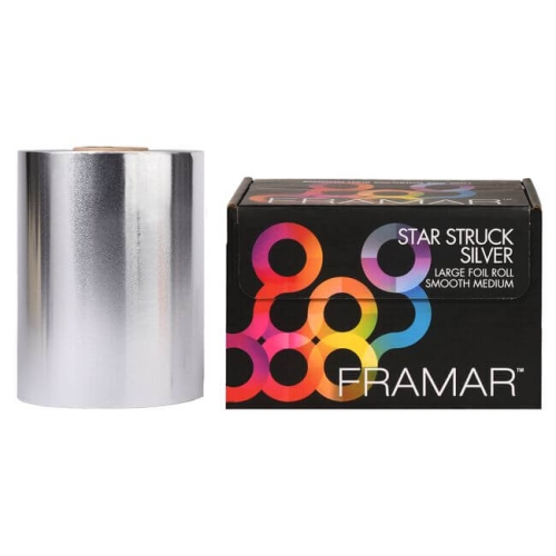 Framar star silver smooth Folia aluminiowa w rolce 488 metrów
