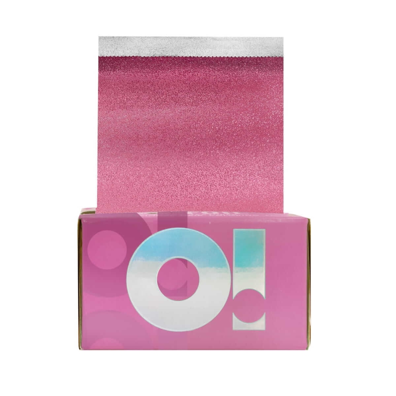O! tools pink chick Folia aluminiowa ryflowana 500 arkuszy.jpg