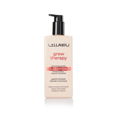 Cellabic tricho grow therapy Trychologiczny szampon na porost włosów 300ml