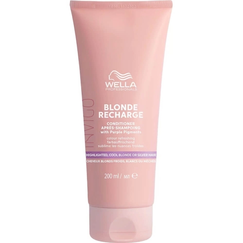 WELLA Professionals Invigo Blonde Recharge Conditioner Cool - Odżywka do zimnych odcieni włosów blond 200ml
