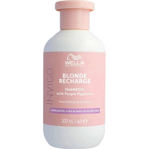 WELLA Professionals Invigo Blonde Recharge - Szampon do włosów blond 300ml