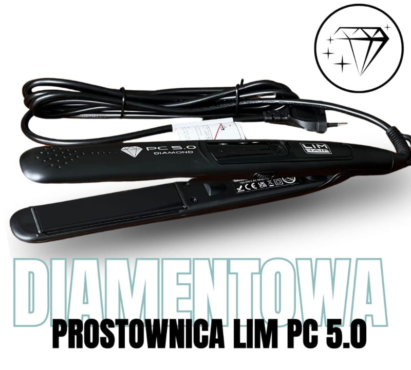 Lim hair diamond pc 5.0 Prostownica do włosów