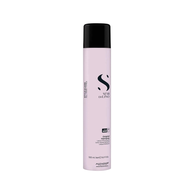 Alfaparf sdl style&care original Rozświetlający lakier do włosów 500ml