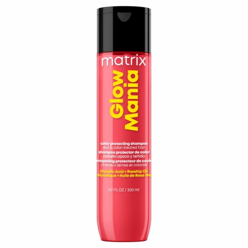 Matrix glow mania Szampon nabłyszczający do włosów farbowanych 300ml