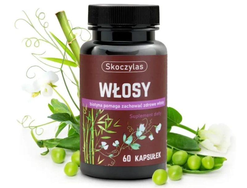 Skoczylas Włosy Suplement diety 60 kapsułek