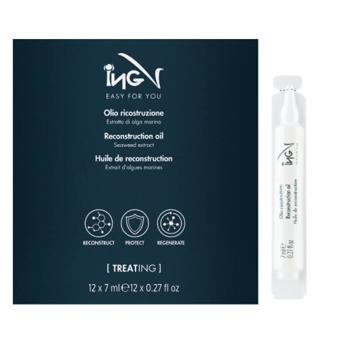 ING reconstructive oil Ampułki regenerujące do włosów 12 x 7ml
