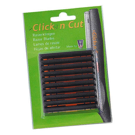 Witte click'n cut Wymienne ostrza do brzytwy degażowe 10 sztuk 