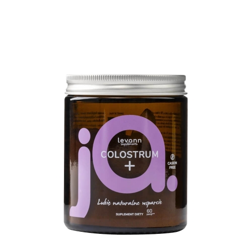 Levann ja colostrum + Siara liofilizowana bez cukru i kazeiny 60g