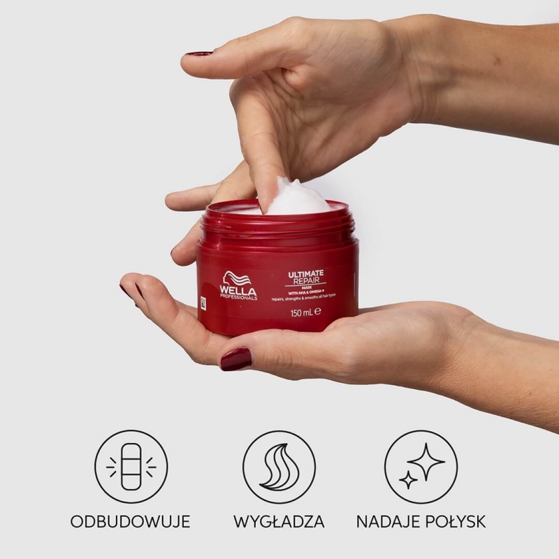 Wella ultimate repair Maska regenerująca do włosów zniszczonych