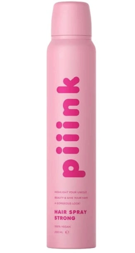 Piiink beauty hair spray strong Mocny lakier do włosów 200ml