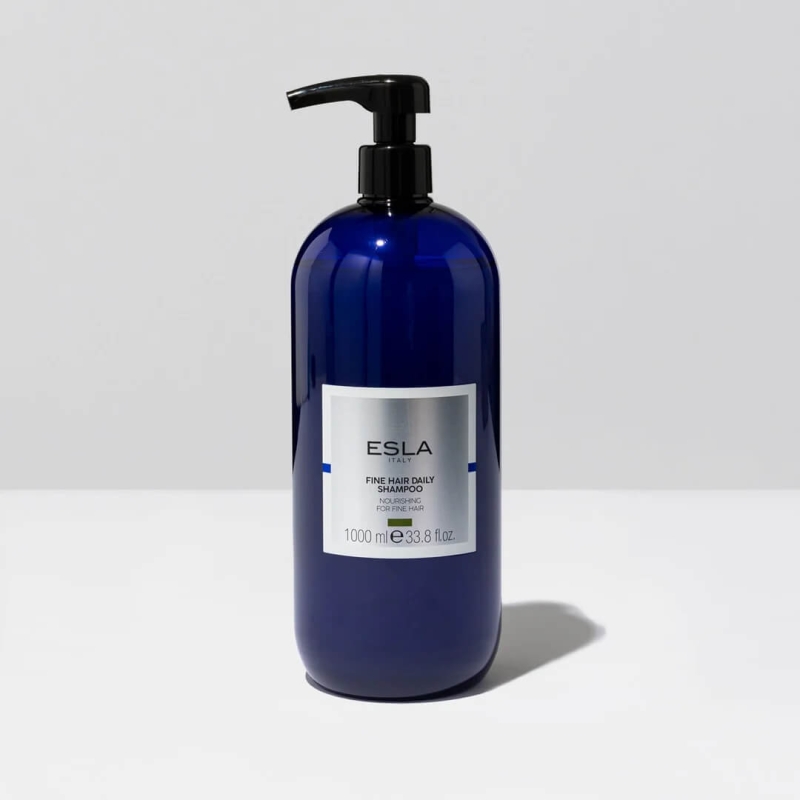 Esla fine hair daily Odżywczy szampon do włosów cienkich i delikatnych 1000ml.jpg