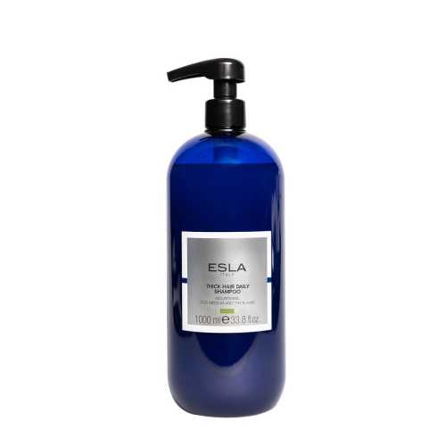 Esla thick hair daily Odżywczy szampon do włosów średnich i grubych 1000ml 