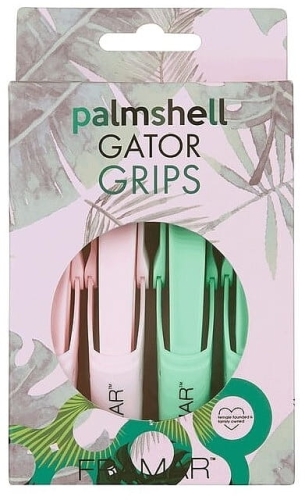 Framar gator grips palmshell Klipsy do włosów 4 sztuki