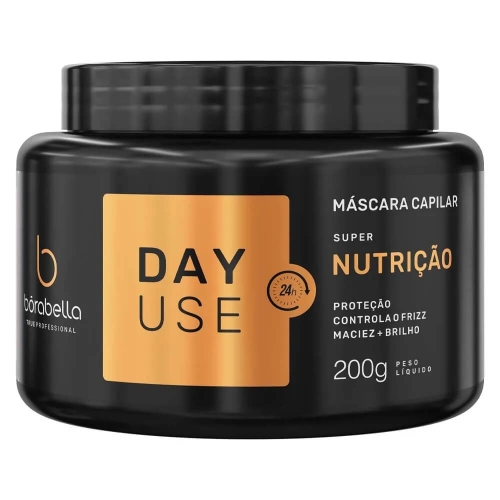 Borabella day use super nutrition Maska odżywcza do włosów suchych i kręconych 200g