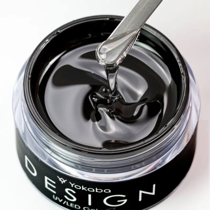 Yokaba 01 glass design uv/led Żel samopoziomujący do paznokci 50ml
