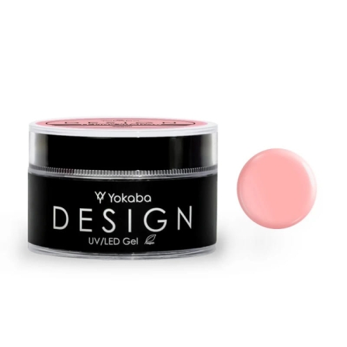 Yokaba 11 pink shadow design uv/led  Żel samopoziomujący do paznokci 50ml