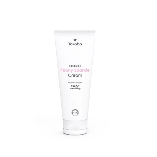 Yokaba peony sparkle hand&body Rozświetlający krem do ciała i dłoni 75ml