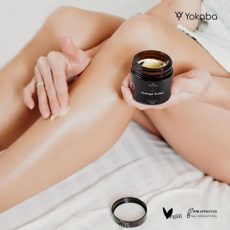 Yokaba orange butter spa Pomarańczowe masło do ciała 100ml