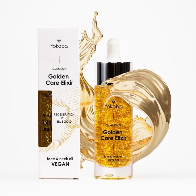Yokaba golden care elixir face&neck Olejek do pielęgnacji twarzy i szyi 30ml