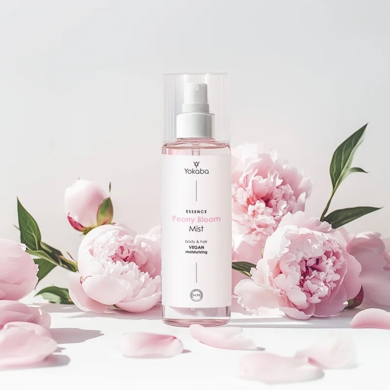 Yokaba peony bloom mist body&hair Nawilżająca mgiełka do ciała i włosów 200ml